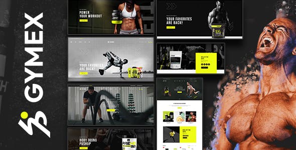 Gymex – Supplement & Nutrition WooCommerce Theme