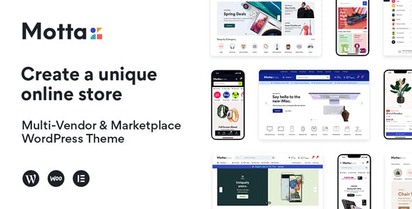 Motta - Multi-Vendor and Marketplace WordPress Theme
