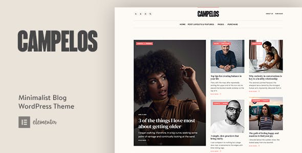 Campelos - A Beautifully Crafted Blog Theme