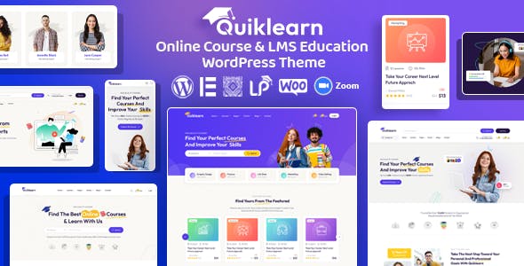 Quiklearn - Education WordPress Theme