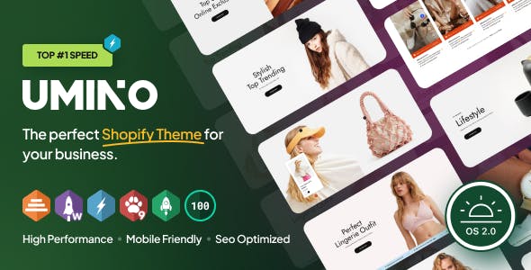 Umino - Multipurpose Shopify Themes OS 2.0 - RTL Support