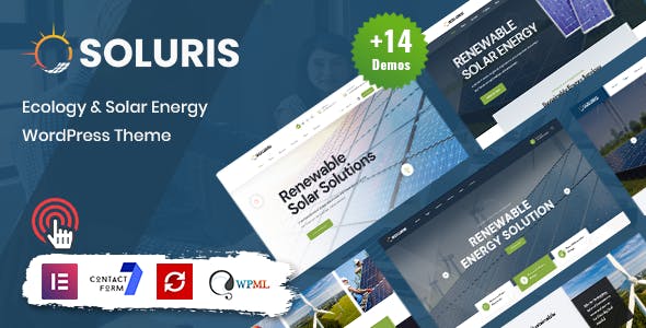 Soluris - Ecology & Solar Energy WordPress Theme