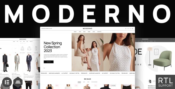 Moderno – Fashion &  Furniture Store WooCommerce Theme