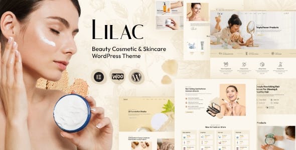 Lilac - Beauty Cosmetics Shop WordPress Theme